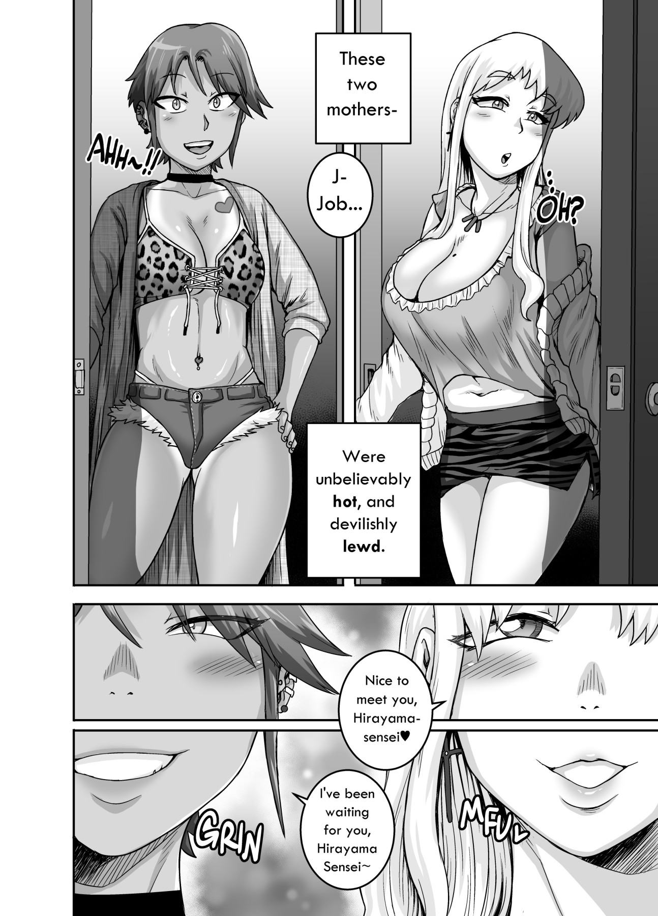 Hentai Manga Comic-Hungry Single Mothers-Read-3